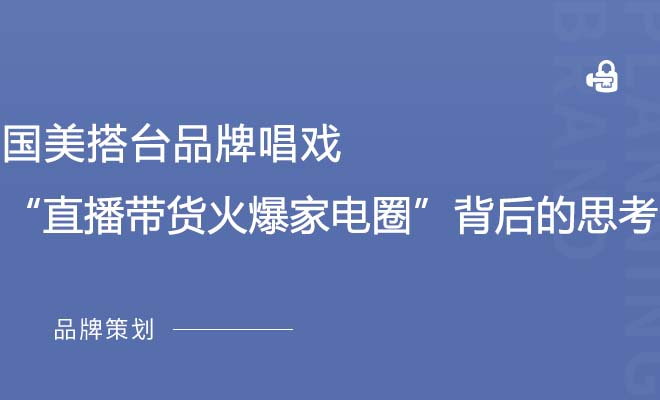 国美搭台品牌唱戏 “直播带货火爆家电圈”背后的思考