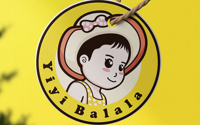 yiyi balala品牌logo设计