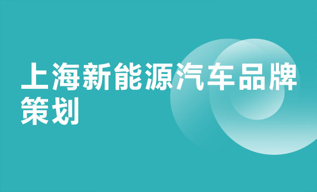 上海新能源汽车品牌策划