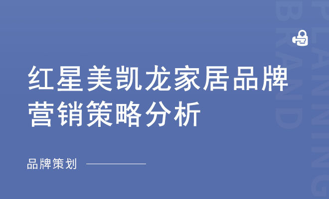 红星美凯龙家居品牌营销策略分析