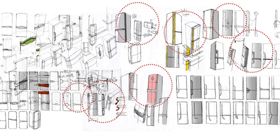 海尔冰箱家电工业设计