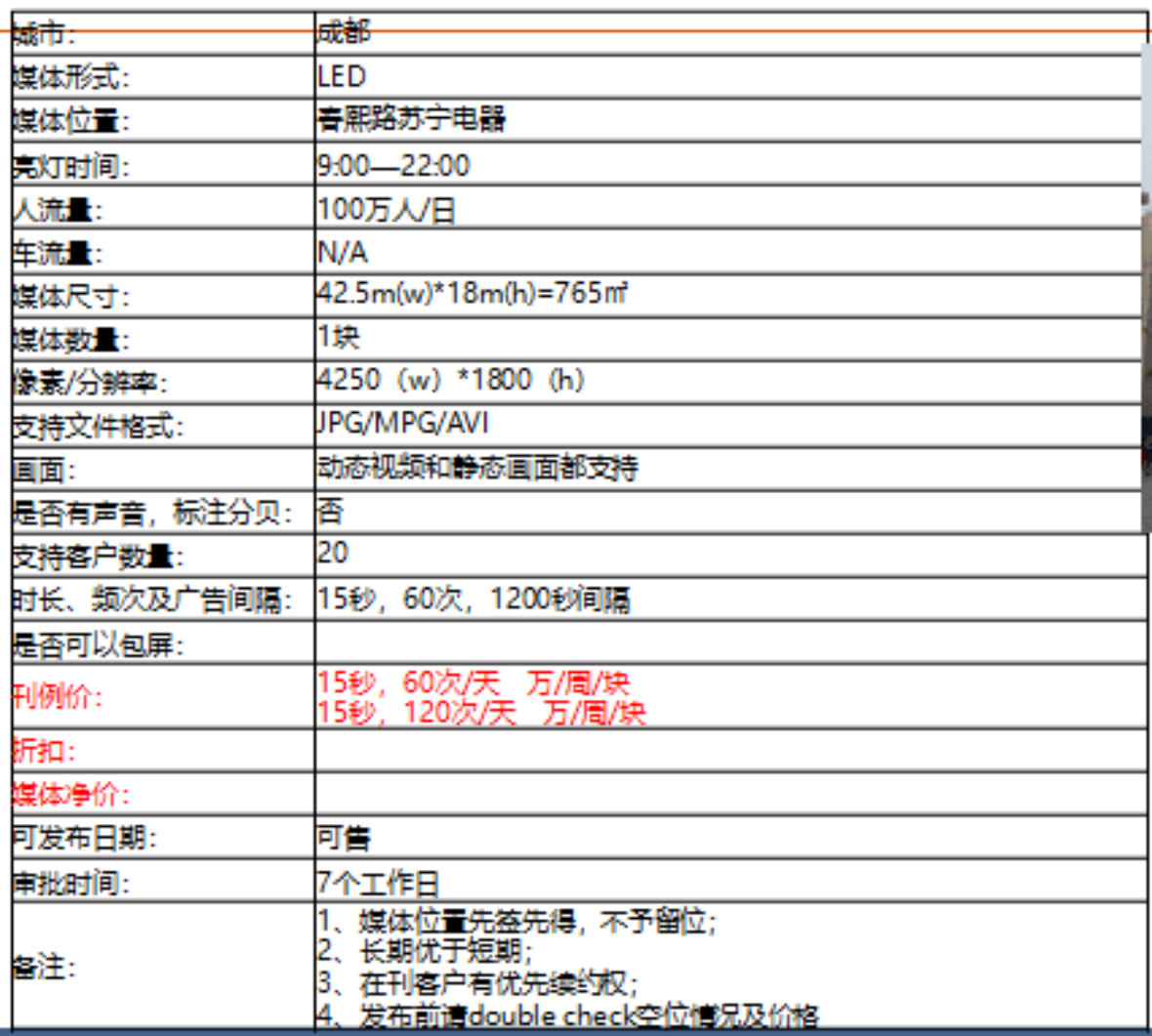 成都春熙路苏宁电器LED