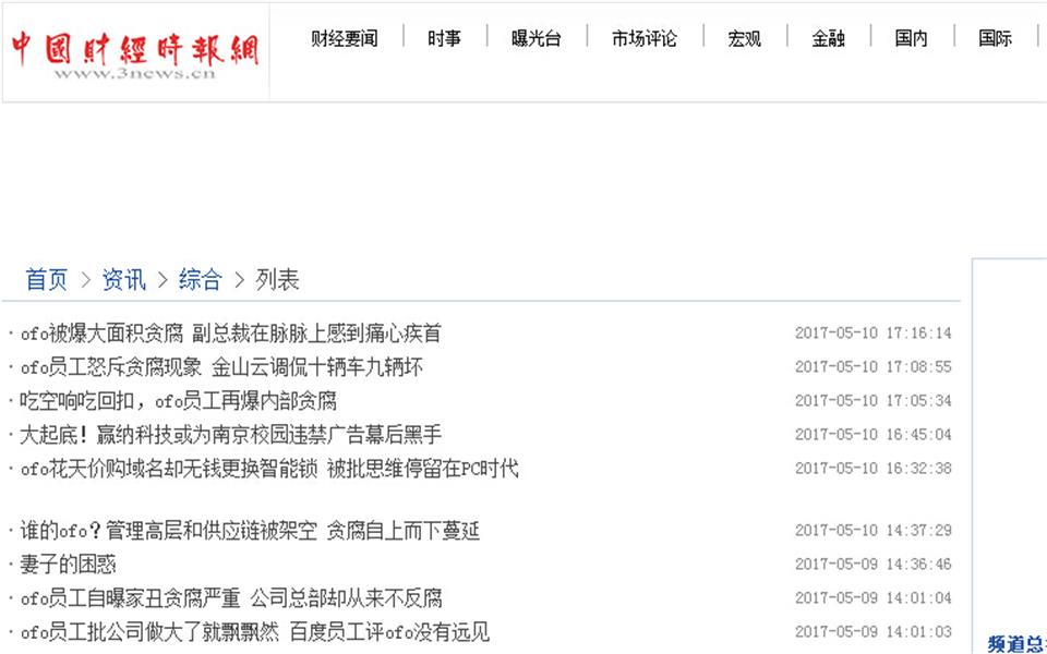 网媒软文：中国财经时报网