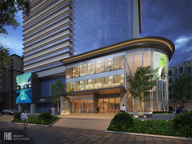 深圳酒店空间设计公司案例-荟语酒店空间设计