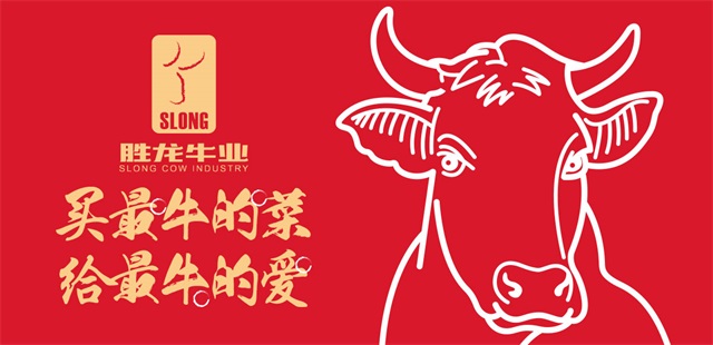 胜龙牛业牛肉品牌策划设计_广州生鲜食品品牌策划公司案例