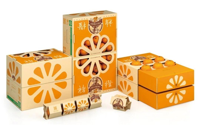 褚橙水果品牌包装设计案例