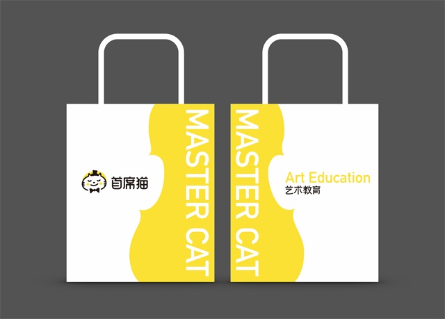 首席猫儿童艺术教育品牌设计案例