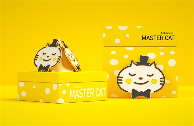 首席猫儿童艺术教育品牌设计案例