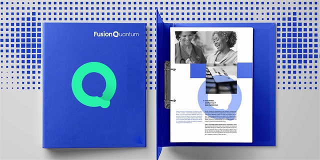FUSION QUANTUM量子贴logo设计