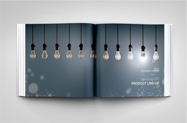 SAMSUNG LED品牌画册设计