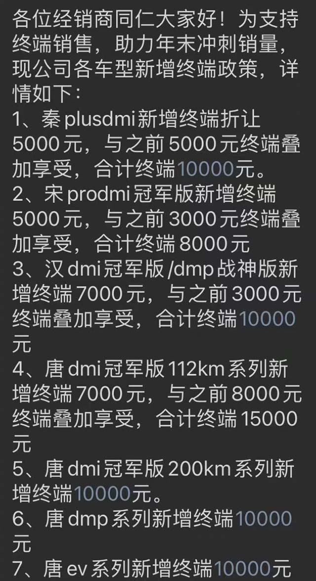 品牌营销策略杀疯了！比亚迪多款车型再度降价，怎么敢？