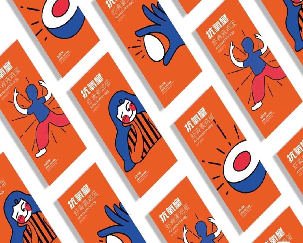 虾青素鸡蛋品牌设计
