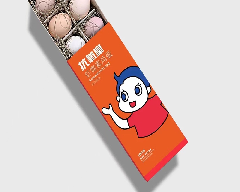 虾青素鸡蛋品牌设计
