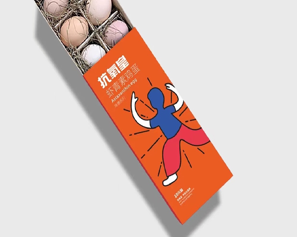 虾青素鸡蛋品牌设计