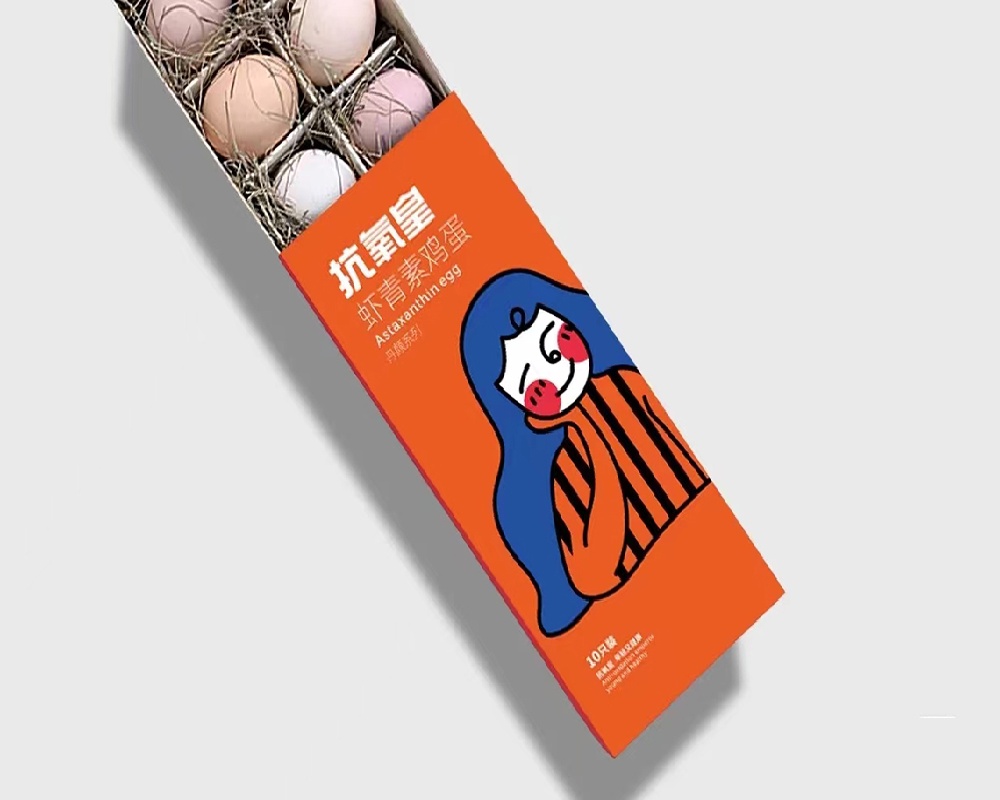 虾青素鸡蛋品牌设计