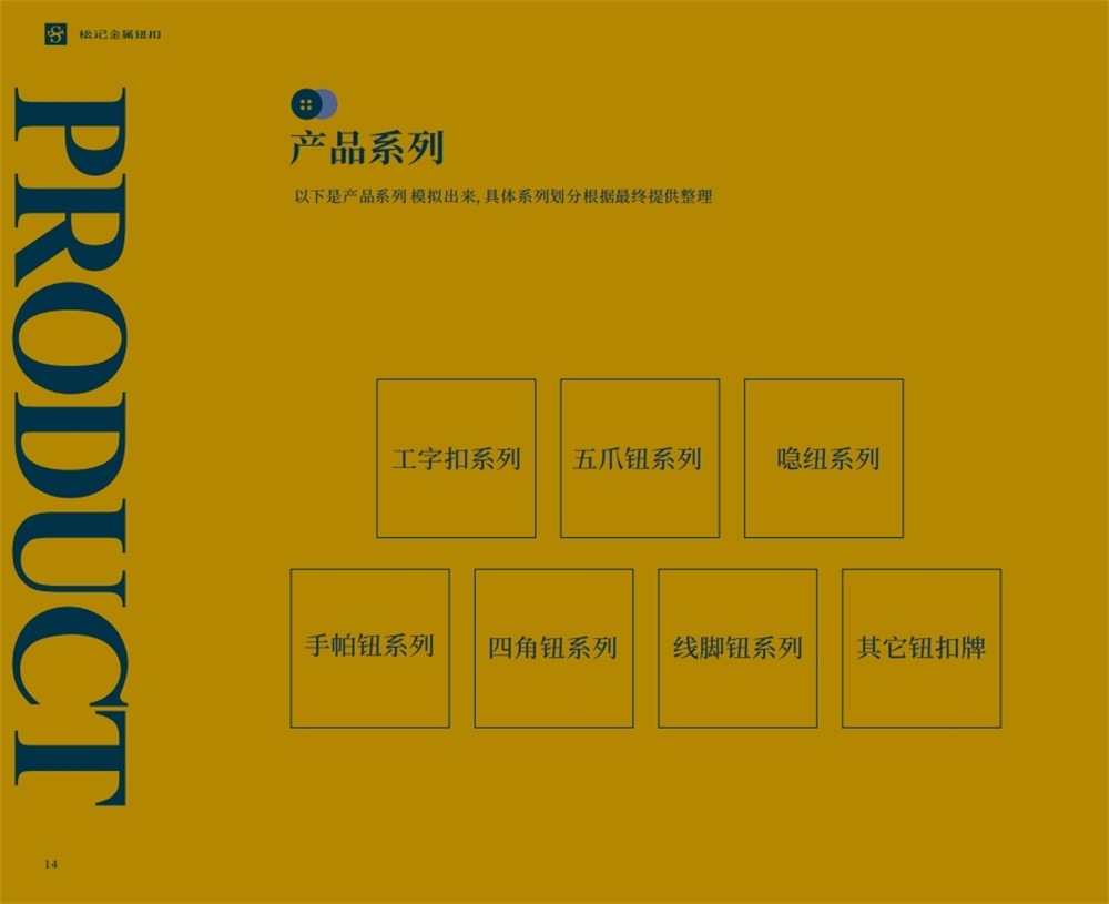 松记纽扣品牌营销策划