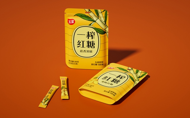 一榨红糖品牌包装VI设计