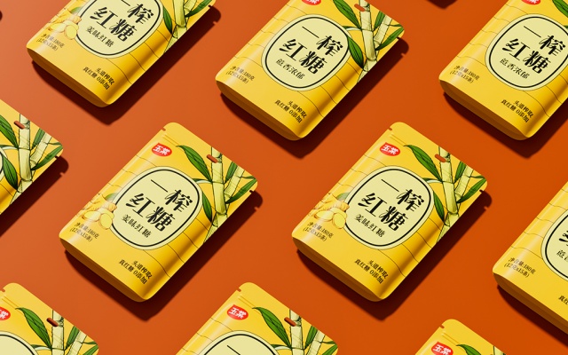 一榨红糖品牌包装VI设计