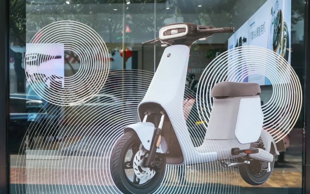 爱玛电动车品牌空间设计