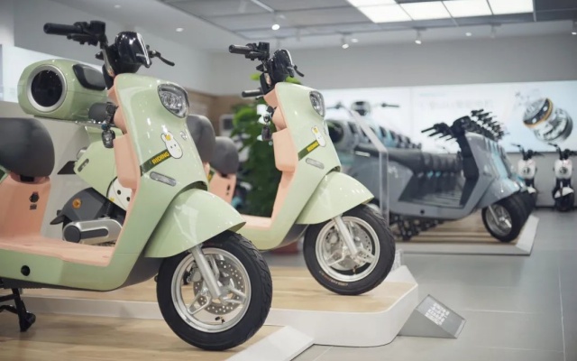 爱玛电动车品牌空间设计